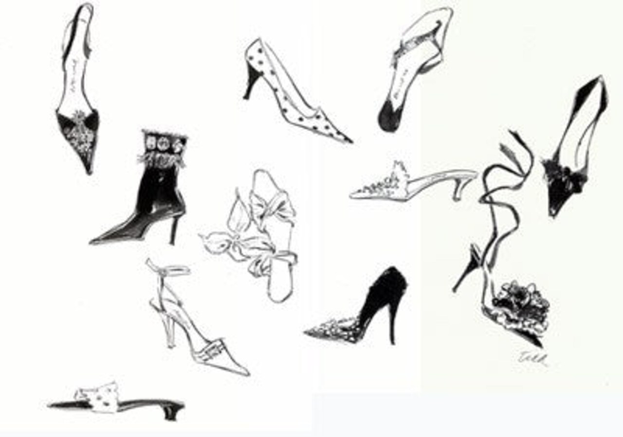 Dix Chaussures by Tina Amico Wall Art Décor 10 x 16 Art Print